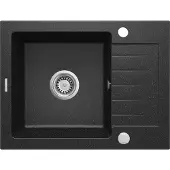 Deante 1-bowl granite sink with drainer
