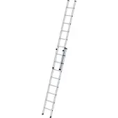 MUNK GmbH MUNK Aluminium-Schiebeleiter 2-teilig ohne Traverse 2x8 Sprossen