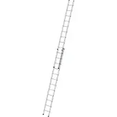 MUNK GmbH MUNK Aluminium-Schiebeleiter 2-teilig ohne Traverse 2x12 Sprossen