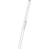 MUNK GmbH MUNK Aluminium-Schiebeleiter 2-teilig ohne Traverse 2x14 Sprossen