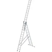 Munk Mehrzweckleiter mit Nivello Traverse 3x13 Sprossen