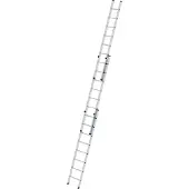 MUNK Günzburger Steigtechnik Sprossen-Schiebeleiter 3tlg. ohne Traverse 3 x 8 Sprossen - 020308