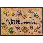 Kleen-Tex Fußmatte 'Bring Glück herein', ca. 75 x 50 cm