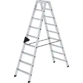 Munk Stufen-Stehleiter beidseitig begehbar - 040218