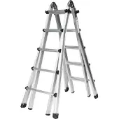 MUNK GmbH MUNK Gelenk-Teleskopleiter 4x5 Sprossen