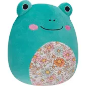 Orbico Squishmallows 19 cm (7,5") - Serie 18 - Robert der Frosch mit geblümtem Bauch