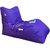 Hannah Home , Daybed - Purple, Sitzsack, Lila, 60 x 110 x 75 cm