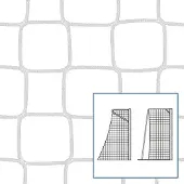 Sport-Thieme Kleinfeld-Fußballtornetz, Weiß, 5 mm