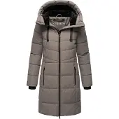 MARIKOO Winterjacke "Natsukoo XVI" Stepp Mantel mit großer Kapuze