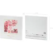 Party Deco Balloon boxes LOVE, 30x30 cm, white (1 pkt / 4 pc.)