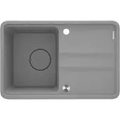 Deante 1-bowl granite sink with drainer