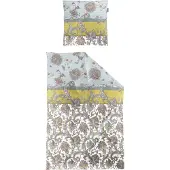 Irisette Seersucker Bettwäsche-Garnitur Easy 8615 Farbe multi Größe 155x220+80x80
