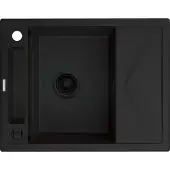 Deante Zrm_n11a Magnetische Granitspüle Mit 1 Becken Und Abtropffläche