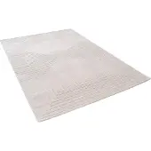 Pergamon In & Outdoor Teppich Flachgewebe Classy Creme Karo, Größe:80x150 cm