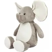 Mumbles MM558 | Zippie Elephant / Gr. L / Spielzeugsicherheitsnorm EN71 - Farbe: Grey - Größe: L