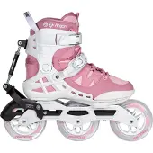Powerslide Phuzion Argon Syncro 110 Inline-skates Weiß,Rosa EU 41 Weiß,Rosa EU 41