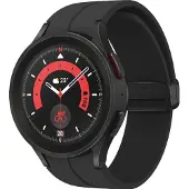 Samsung Galaxy Watch5 Pro - Smartwatch - 45 mm - Black Titanium - intelligente Uhr mit Sportband - Anzeige 3.46 cm (1.4") - 16 GB