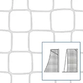 Sport-Thieme Kleinfeld-Fußballtornetz, Weiß, 4 mm