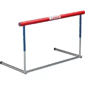 Polanik Wettkampf Übungshürde Kinder, höhenverstellbar 40/50/60 cm, 100 cm breit, gepolstert