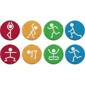 Achoka Bodenmarkierungs-Set "Activity Spots"
