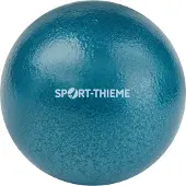 Sport-Thieme Wettkampf-Stoßkugel "Gusseisen", 6 kg, Blau, ø 119 mm