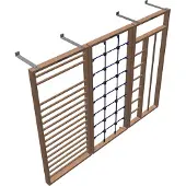 Sport-Thieme Turnwand-Kombination TuWa Kletterwand 3 1 St