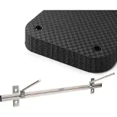 Sport-Thieme Gymnastikmatten-Set "Komfort", Schwarz