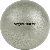 Sport-Thieme Wettkampf-Stoßkugel "Gusseisen", 3 kg, Silber, ø 95 mm