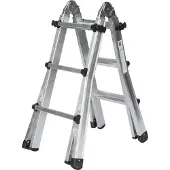 MUNK GmbH MUNK Gelenk-Teleskopleiter 4x3 Sprossen