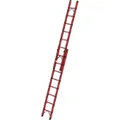 Munk Sprossen-Schiebeleiter GFK 2-teilig ohne Traverse - 036108