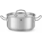 Hendi Bratentopf m/Deckel Edelstahl 200x95 mm 3 l Kitchen Line