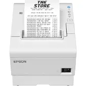 Epson TM-T88VII (111A0): USB, Ethernet, Serial, PS, UK, White, Thermodruck, POS-Drucker, 180 x 180 DPI, 500 mm/sek, 1,41 x 3,39 mm, Text, Grafik, Barcode, 2D-Strichcode