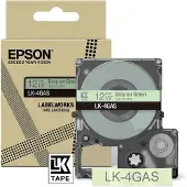 Epson Soft Green/Gray 12mm LK-4GAS