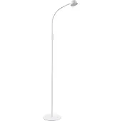 LINDBY LED-Stehleuchte Maori, weiß, Metall, CCT, dimmbar
