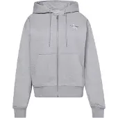 Calvin Klein Grigio Baumwoll-Damenhoodie