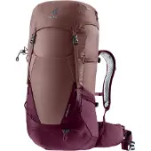 Deuter Futura 30 SL, Interner Rahmen, Oben, Wandern, Bordeaux, Unisex, 600 D