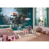Overig Vliestapete "Digitaldruck Vlies - Merida Riding - Größe 400 x 280 cm" bedruckt glatt Kinderzimmer