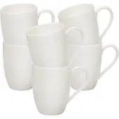 Vivo by Villeroy & Boch Basic White BmH Set 6tlgEC | vivo - Villeroy & Boch Group | Premium Porcelain | Germany | Art.-Nr. 1952777700 | EAN 4003686368194