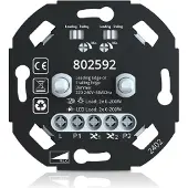 LumenXL Duo-Wanddimmer, Einbau 2 x 0-200W