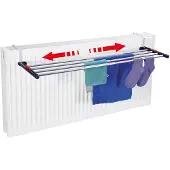 Leifheit Hängetrockner Quartett 42 Extendable Aluminium für Handwäsche, drinnen & draußen