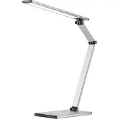 Hansa LED Slim, Silber, Aluminium, Polycarbonat (PC), Kinderzimmer, Büro, Studie, Nicht austauschbare(s) Leuchtmittel, 7 W, LED