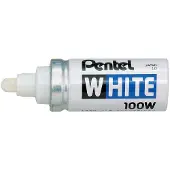 Pentel White Marker, Silber