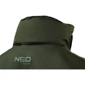 Neo Tools Winter-Arbeitsjacke Camo 100 % Polyester, mit TPU-Membran,...
