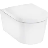 Hansgrohe EluPura S Wand WC Set 540 AquaFall Flush mit WC-Sitz mit SoftClose und QuickRelease