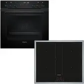 Siemens iQ500 PQ522VAAB, Zonen-Induktionskochfeld, 4 Zone(n), Glaskeramik, Schwarz, Berührung, 58,3 cm