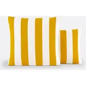 La redoute interieurs Kissenbezug Hendaye Jaune, Aus Baumwolle