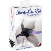 You2Toys - Strap-on Set - zum Anlegen, 2 Dildos