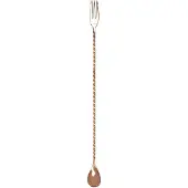 Bar Professional Barlöffel Trident 40 Cm Kupfer
