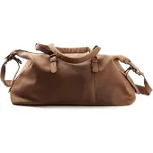 Harold's Leder Reisetasche Antic Travelbag Nature braun