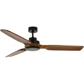 Beacon Deckenventilator dunkles Holz Shoalhaven Ø 142cm